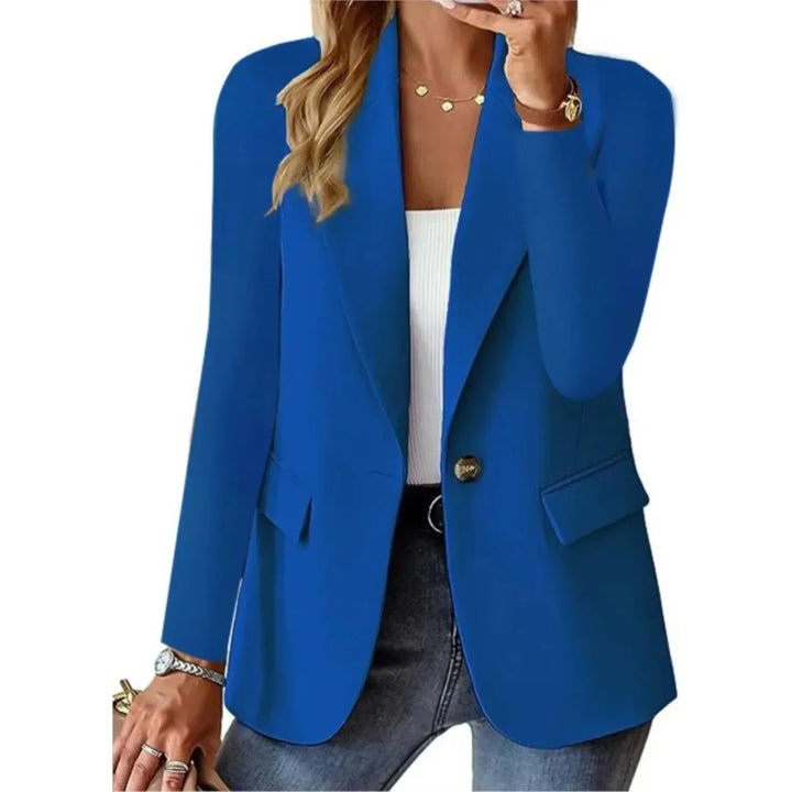 Elly™ - Modischer Casual Damen Blazer Blau / S