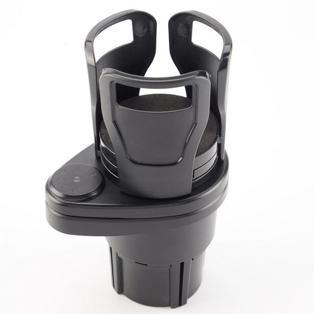 Der Car Cup Holder - Multifunktionaler Becherhalter Im Auto! Schwarz