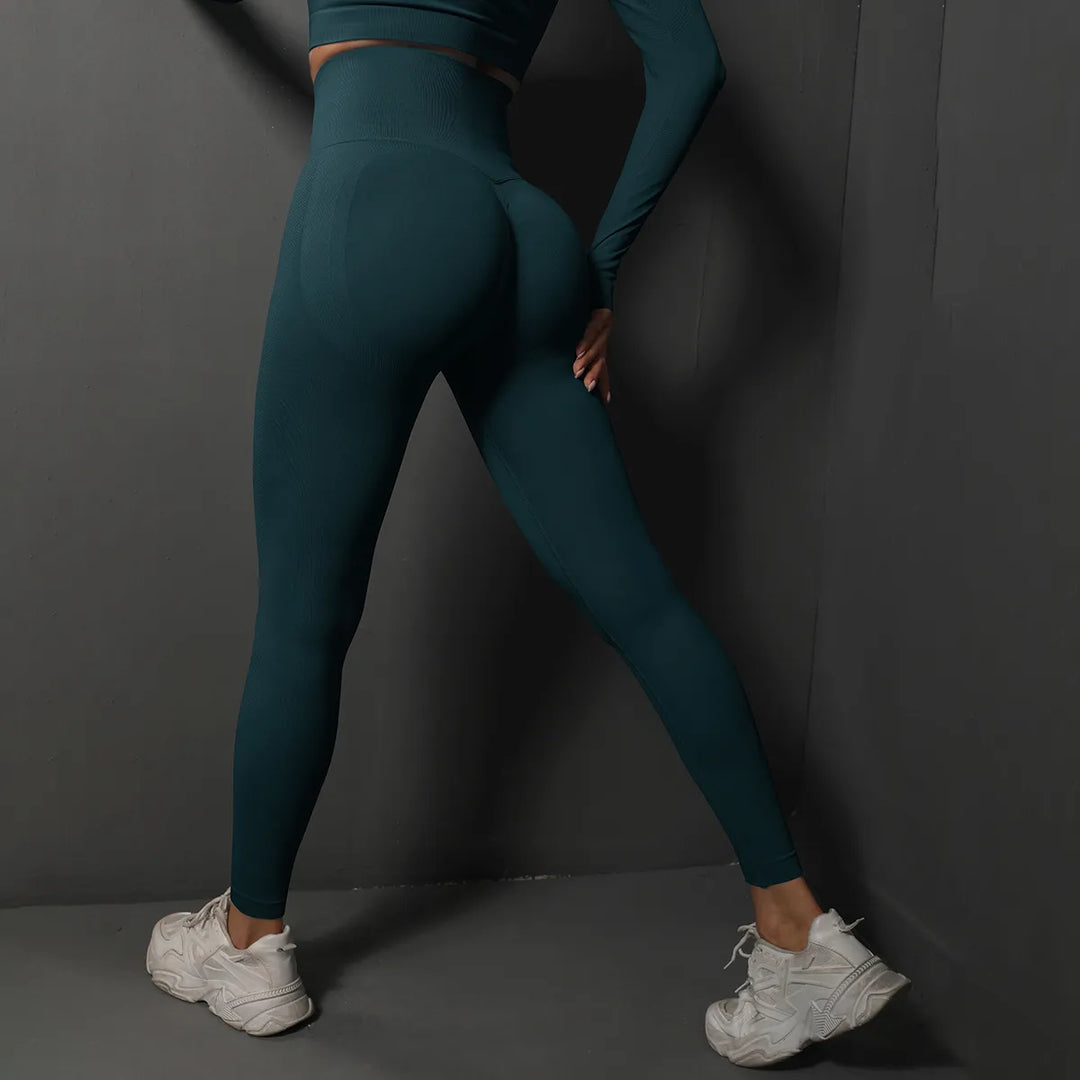 Nina™ - Fleximove Leggings Blaugrün / M