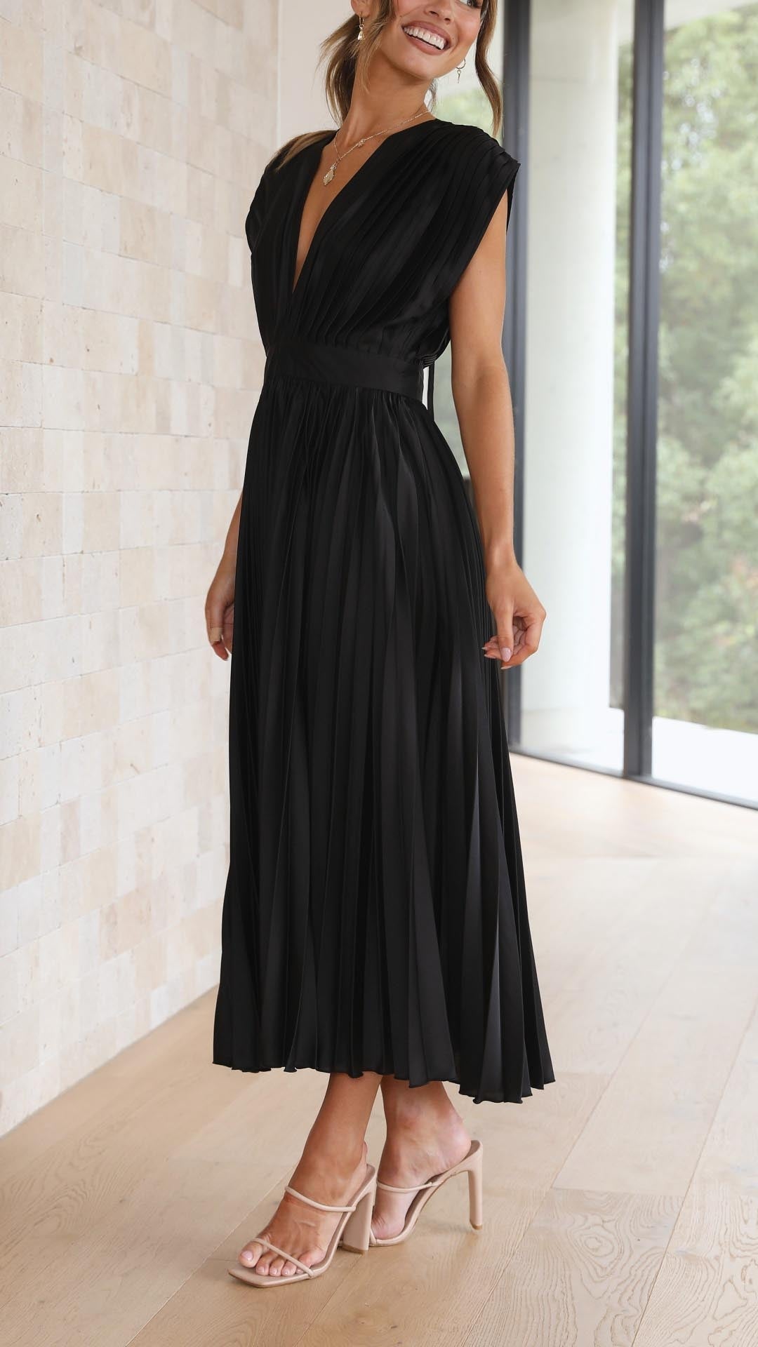 Seraphina™ - Elegante Partykleider Mit Tiefem V-Ausschnitt