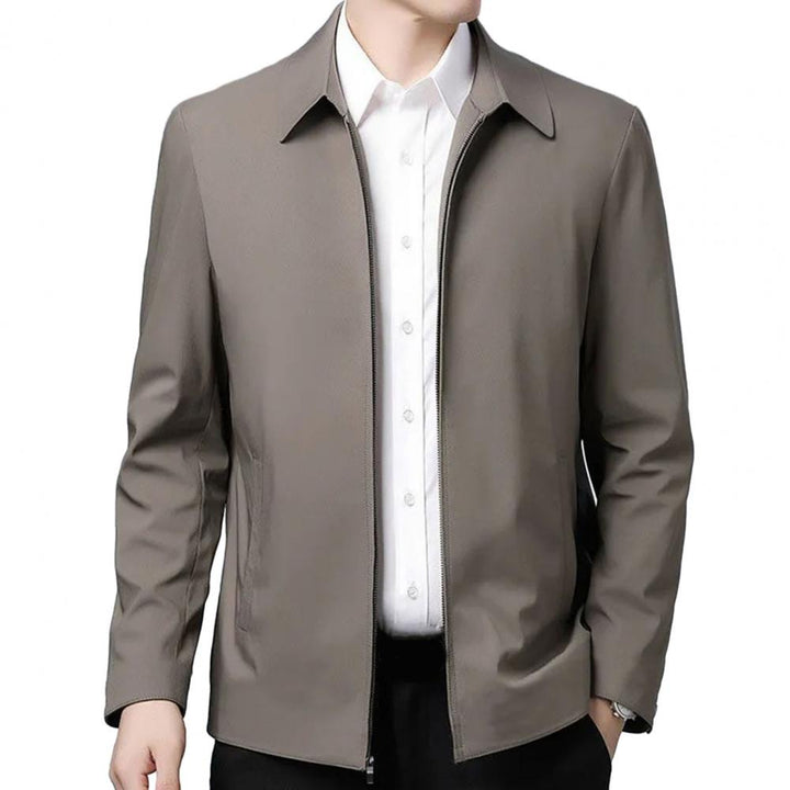 Evan™ - Elegante Herrenjacke Khaki / M