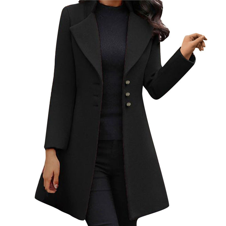 Emma Warm Wool Jacket Schwarz / S