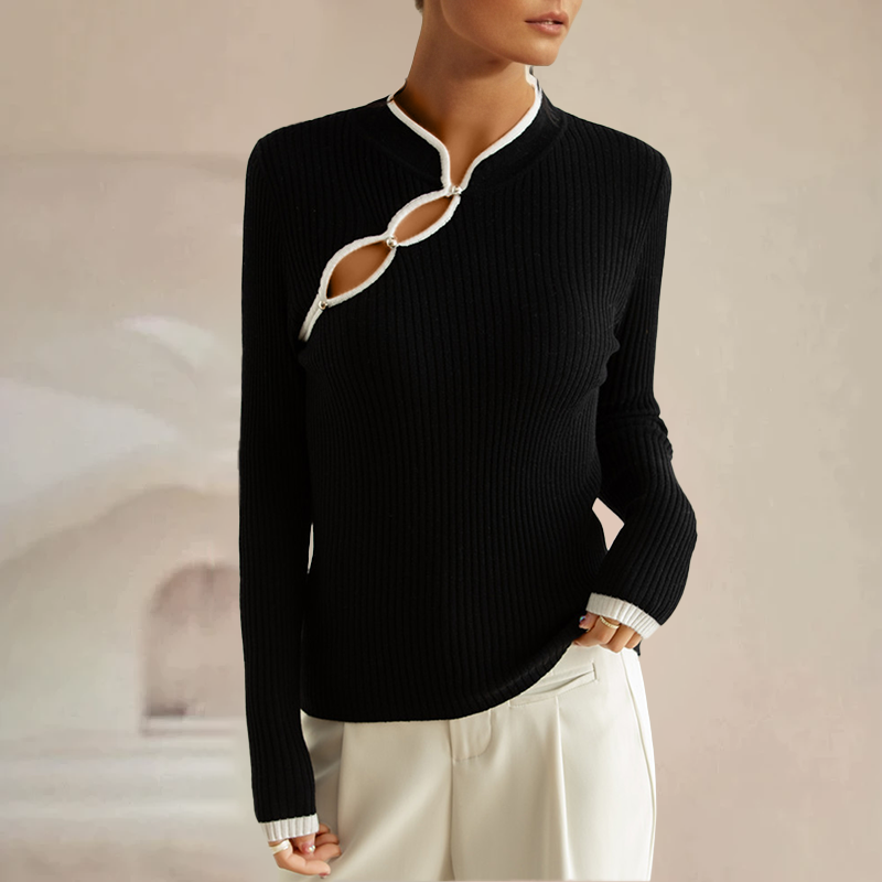 Ava™ - Trésor De Perle Pullover Aus Peruanischer Wolle New Arrivals