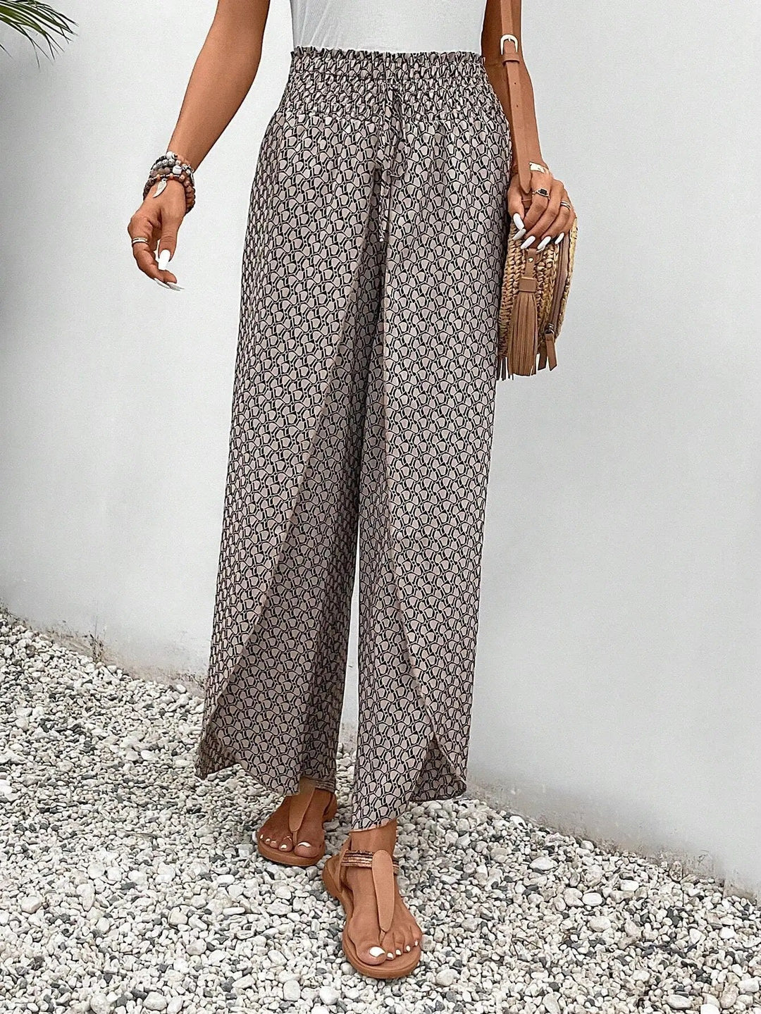 Talita™ - Lose Boho Casual Weitehose