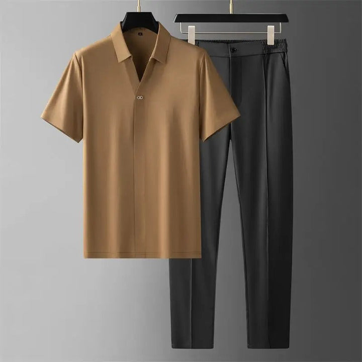 Alexander ™ - Luxury Men’s Set Khaki / M Mens Set