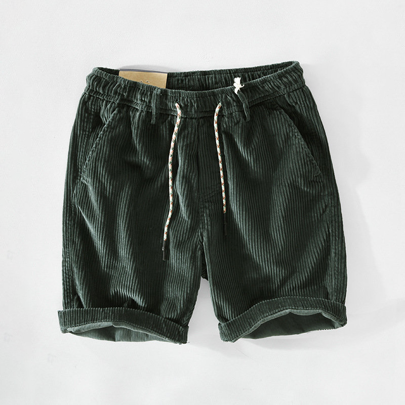 Riley™ - Lässige Baumwollshorts Grün / S