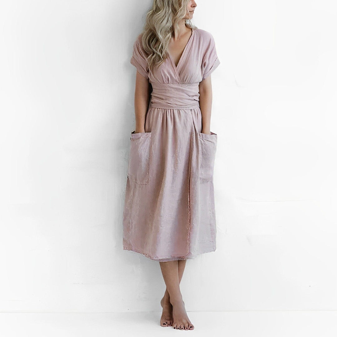 Lucie™ - Elegantes Damenmodekleid Rosa / S