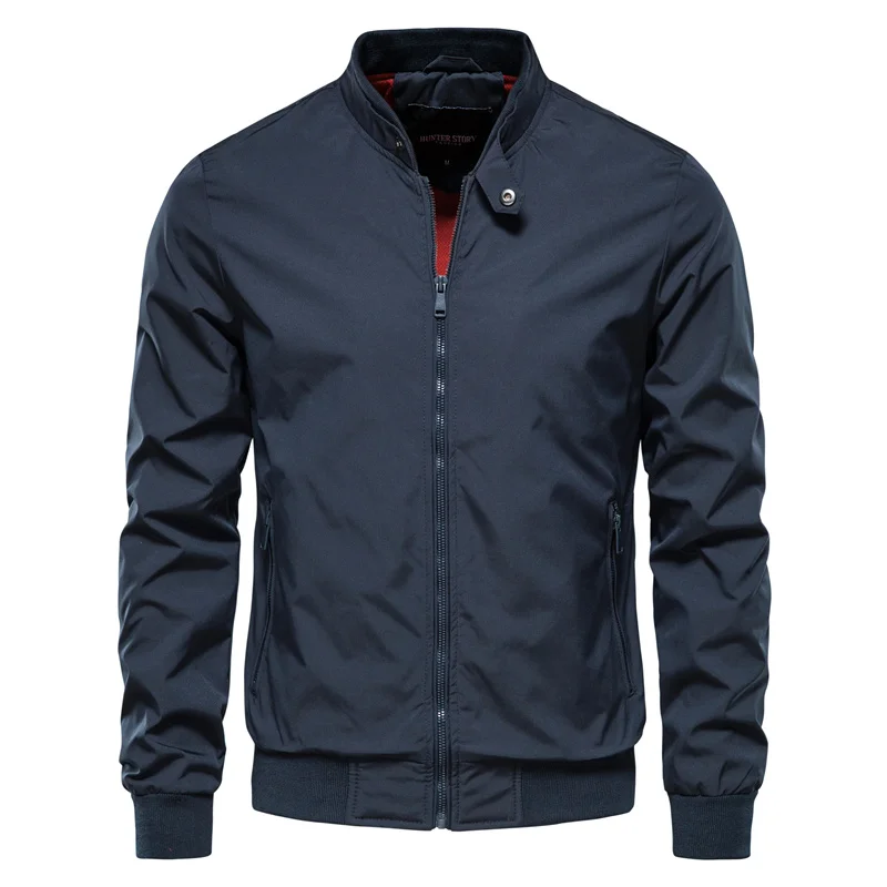 Simon™ - Lässige Brise Jacke Blau / M