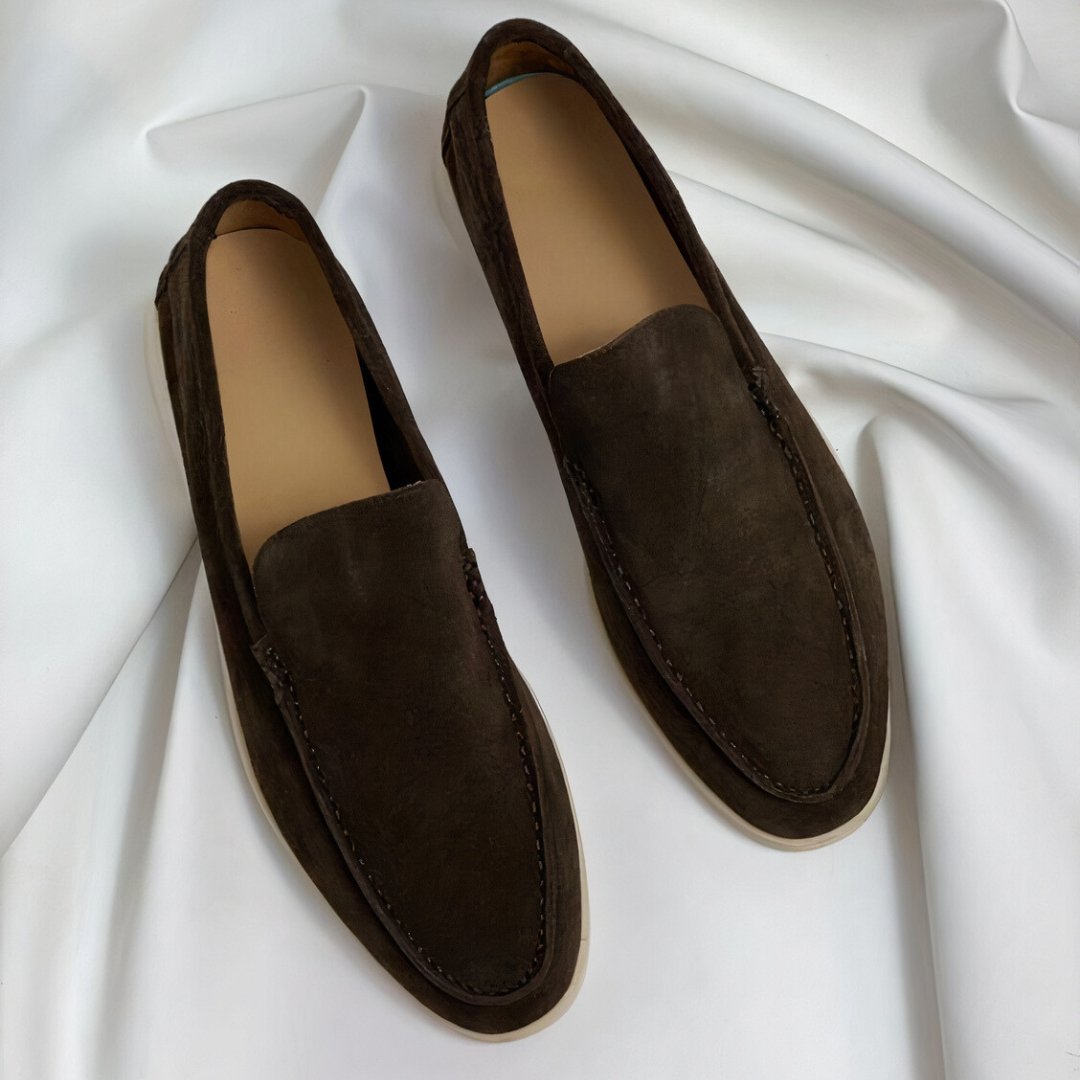 Owen™ - Elegante En Comfortabele Leren Loafers Braun / 40