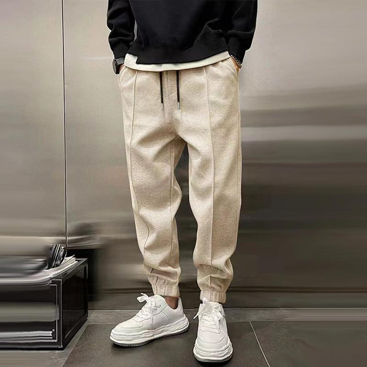 Mattia™ - Fleece Gefütterte Jogginghosen Khaki / M