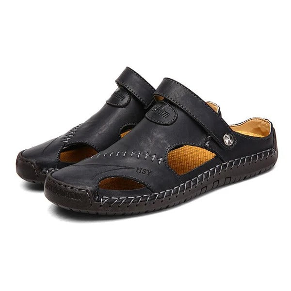 Morgan™ - Outdoor - Sandalen Aus Weichem Leder Schwarz / 38