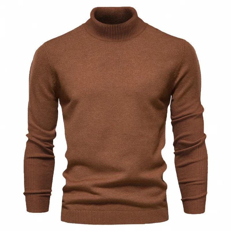 Carlo™ - Pullover Mit Rollkragen Kaffee / S New Arrivals