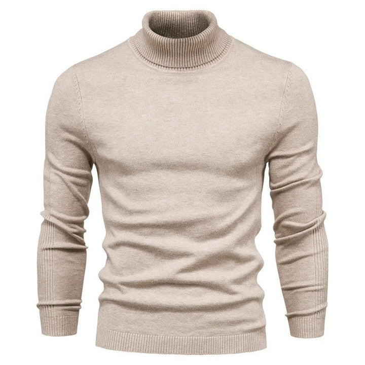 Carlo™ - Pullover Mit Rollkragen Khaki / S New Arrivals