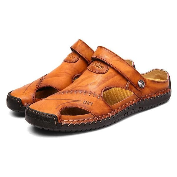 Morgan™ - Outdoor - Sandalen Aus Weichem Leder Gelbbraun / 38