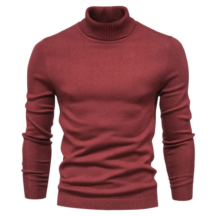 Carlo™ - Pullover Mit Rollkragen Rot / S New Arrivals