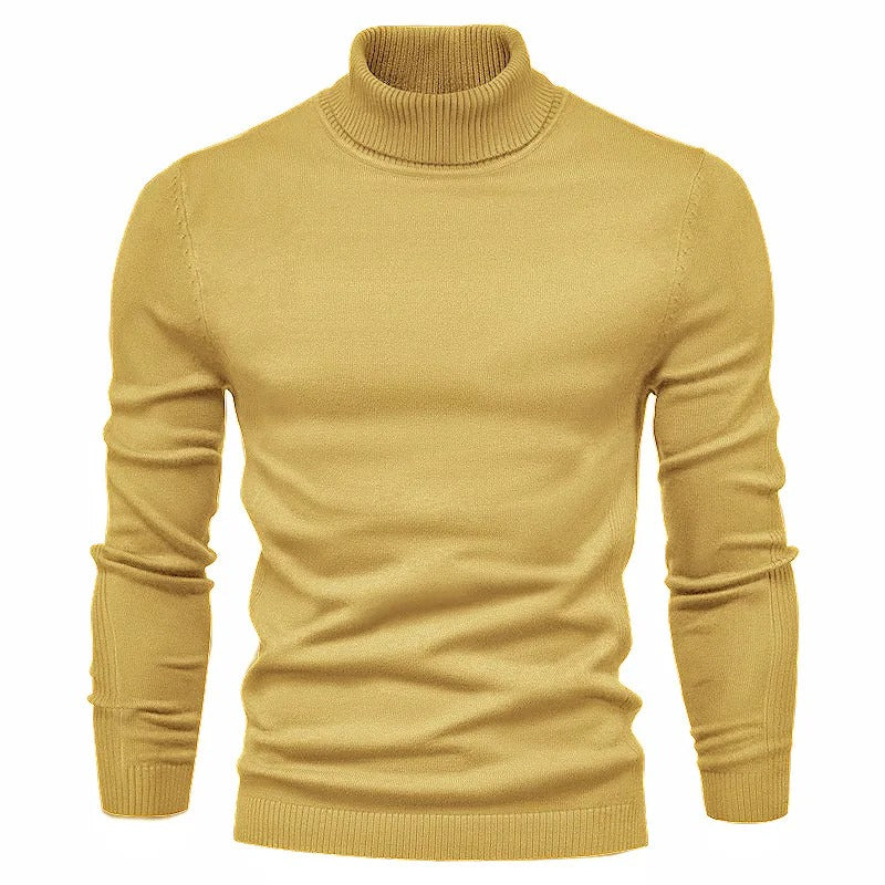 Carlo™ - Pullover Mit Rollkragen Gelb / S New Arrivals