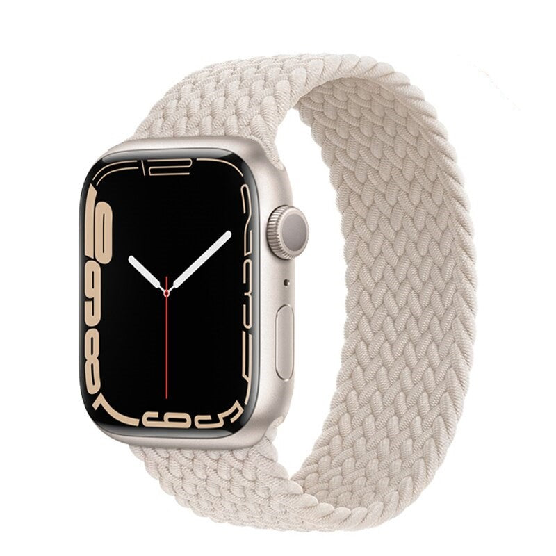 Fashionloop Von Sorenty - Verschönern Sie Ihre Apple-Uhr Weiß / Xs 38Mm/40Mm