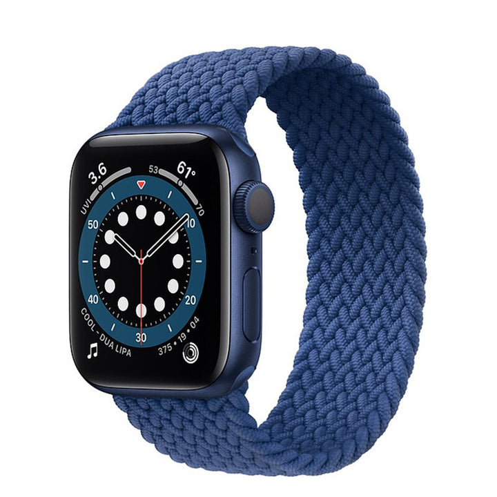 Fashionloop Von Sorenty - Verschönern Sie Ihre Apple-Uhr Blau / Xs 38Mm/40Mm