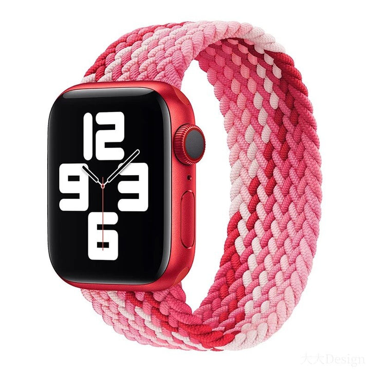 Fashionloop Von Sorenty - Verschönern Sie Ihre Apple-Uhr Buntes Rot / Xs 38Mm/40Mm