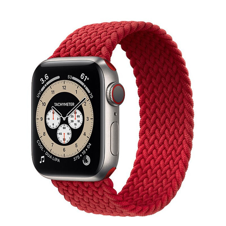 Fashionloop Von Sorenty - Verschönern Sie Ihre Apple-Uhr Rot / Xs 38Mm/40Mm